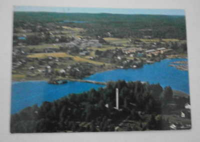 Kuhmoinen 4845, väri-ilmakuvapk, T:mi Karhumäki, p. 1980