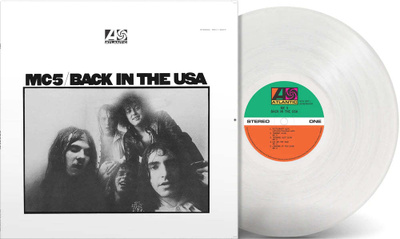 MC5 : Back In The USA - LP, LTD, Crystal Clear Vinyl, uusi
