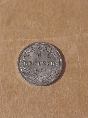 1 KREUZER 1871