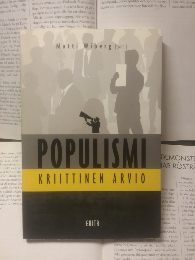Matti Wiberg - Populismi: kriittinen arvio (nid.)