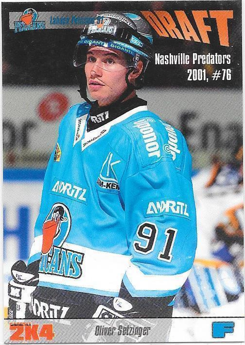 2003-04 CardSet #126 Oliver Setzinger Pelicans