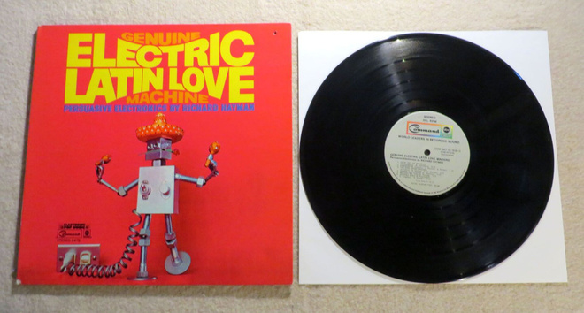 RICHARD HAYMAN: Genuine Electric Latin Love Machine LP -Moog