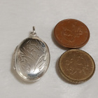 Hopeinen medaljoni riipus 925 - pikkukuva 2