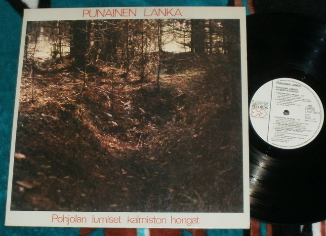 PUNAINEN LANKA ~ Pohjolan Lumiset Kalmiston Hongat ~ LP  