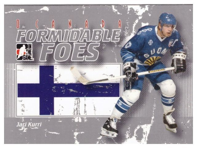 JARI KURRI Team FINLAND ITG O´ CANADA FORMIDABLE FOES #100
