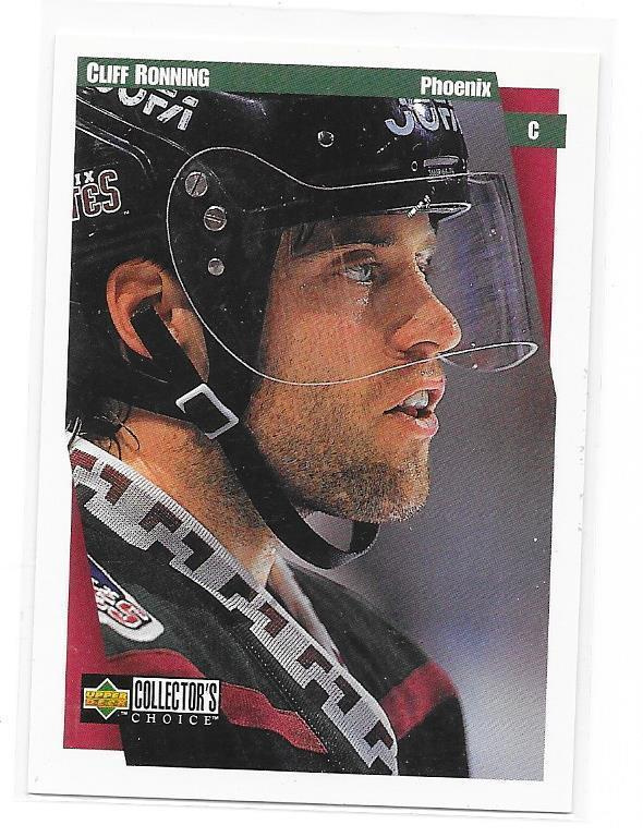 1997-98 Collector`s Choice #199 Cliff Ronning Phoenix