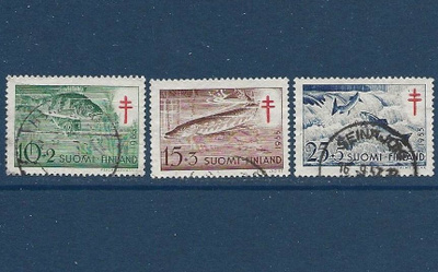 1955 Tuberkuloosi, leimattu sarja