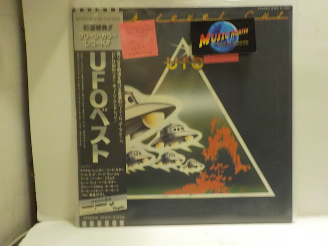 UFO - HIGH LEVEL CUT japan-79 GREEN VINYL  M-/M- LP