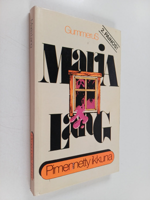 Maria Lang : Pimennetty ikkuna