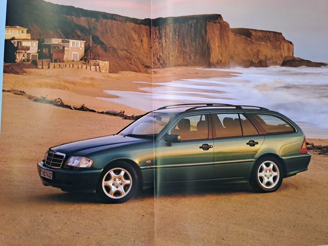 Mercedes-Benz C-sarja farmari -esite, 1997