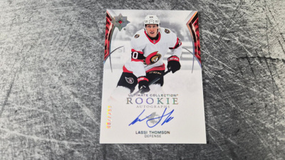 Lassi Thomson 2021-22 Ultimate Rookie Auto