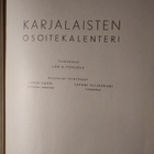 KARJALAISTEN OSOITEKALENTERI - pikkukuva 3