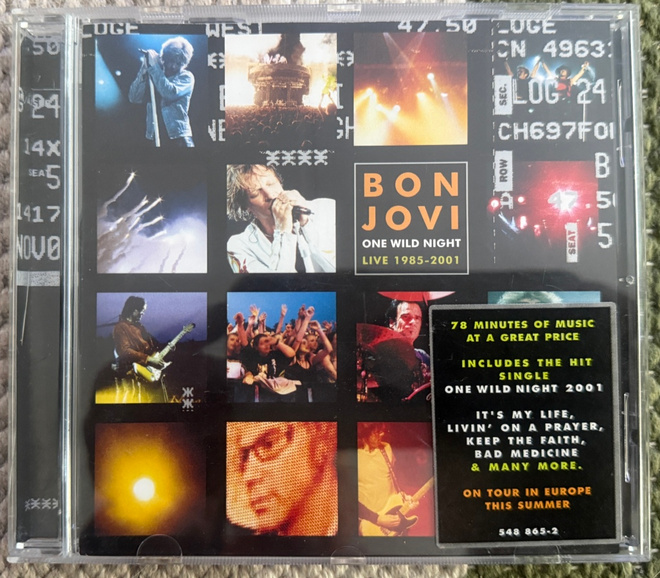 BON JOVI: One Wild Night LIVE 1985-2001 (CD)