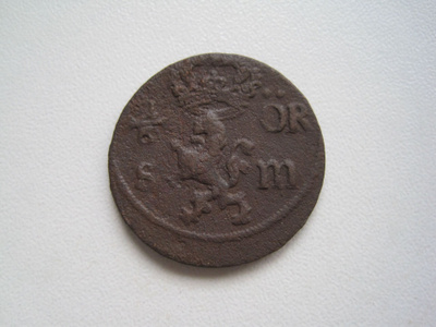 RUOTSI 1/6 ÖRE 1670. 45