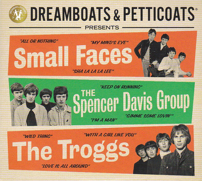 SMALL FACES/SPENCER DAVIS/TROGGS 3CD