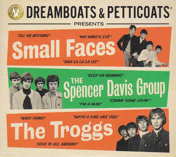 SMALL FACES/SPENCER DAVIS/TROGGS 3CD
