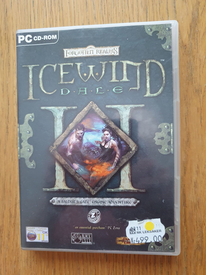 Myydään Icewind Dale II PC-peli