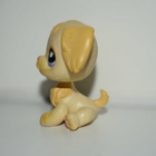 Littlest pet shop koira LPS kultainen noutaja keltainen - pikkukuva 2
