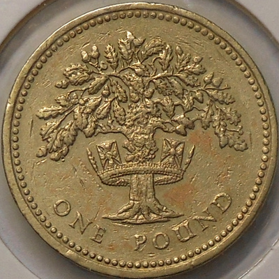 Britania. 1 pound 1987.