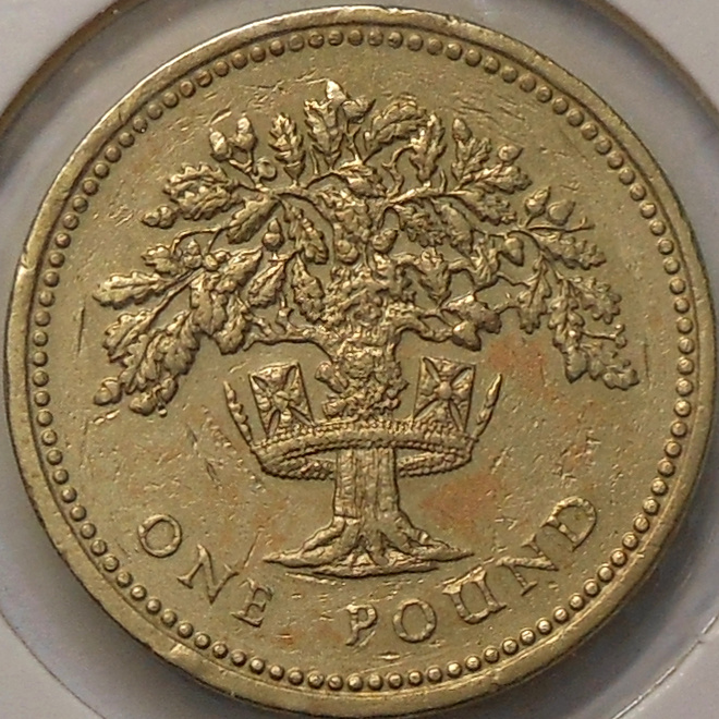 Britania. 1 pound 1987.