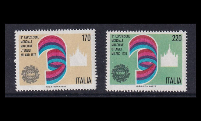 Italia 1665-6 ** Milanon tekniikkamessut (1979)
