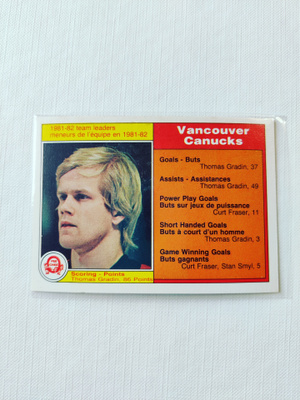 82-83 Opc - Thomas Gradin