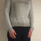 H&M hopeinen kimalle neule koko S - pikkukuva 2