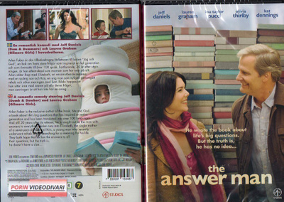 answer man (29 103) UUSI -FI- DVD jeff daniels 2009