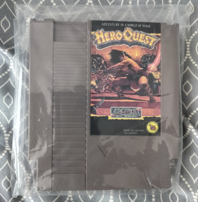 NES Hero Quest RePro (L)