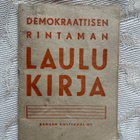 Demokraattisen rintaman laulukirja N:o 1 vuodelta 1945 - pikkukuva 1