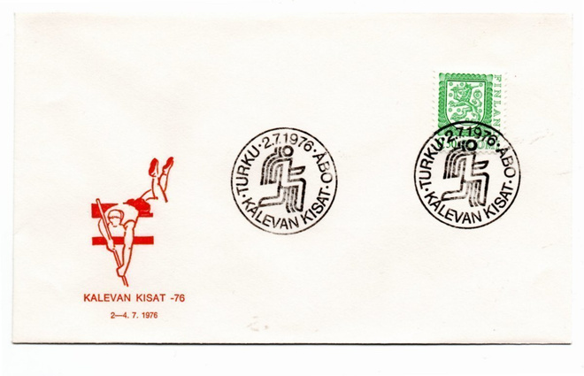 Turku: Kalevan Kisat ( erikoisleima 2.7.1976)