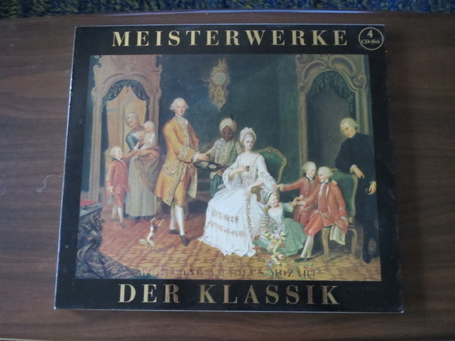 Wolfgang Amadeus Mozart: Meisterwerke der Klassik 4CD
