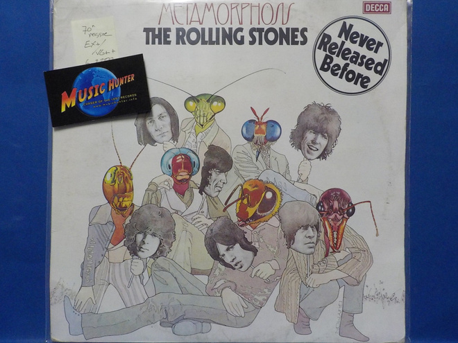THE ROLLING STONES - METAMORPHOSIS - 70'S REISSUE EX+/VG++LP