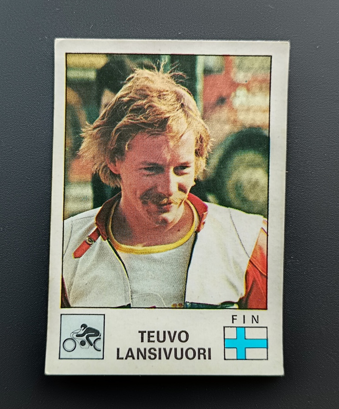 1974 Panini Sports Vedettes Teuvo Länsivuori
