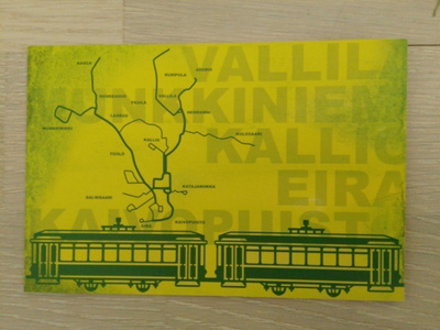 Helsinki Tram postikortti