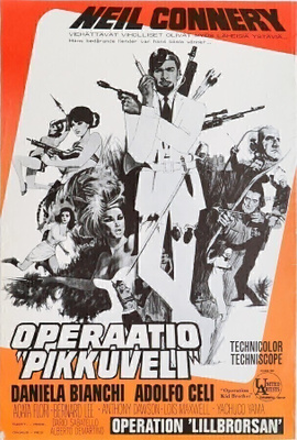 Elokuvajuliste: Operaatio "Pikkuveli" (Connery)