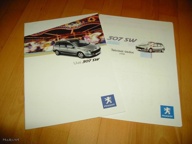 Peugeot 307 SW 10/2005 esite - Suomi