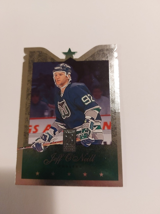 1995-96 Donruss Elite Die Cuts #21 Jeff O'Neill