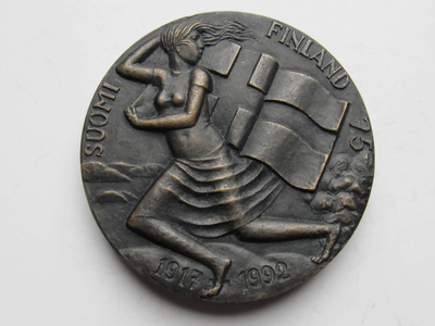Suomi-Finland 75v. 1992 (Kauko Räsänen)