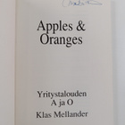 Klas Mellander : Apples & oranges : yritystalouden A ja O... - pikkukuva 3