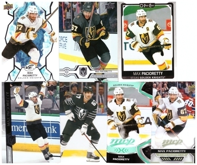 7 x MAX PACIORETTY Golden Kinights