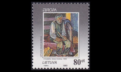 Liettua 544 ** Europa nykytaide (1993)