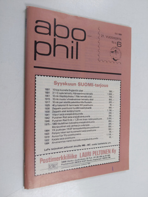 Abophil n:o 6/1984 21.vuosikerta