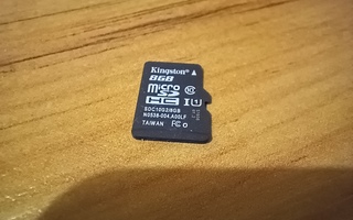 Kingston 8GB micro SD muistikortti