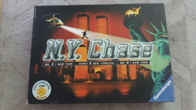 N.Y. Chase - lautapeli, hyväkuntoinen