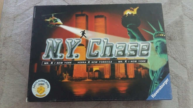 N.Y. Chase - lautapeli, hyväkuntoinen