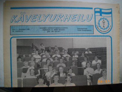 Kävelyurheilu Nro 1/1986