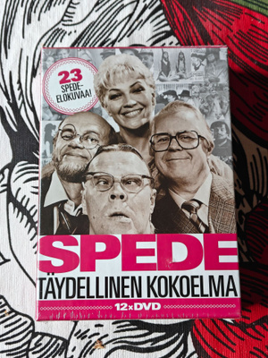 Spede Täydellinen Kokoelma DVD (23 Elokuvaa) (UUSI)