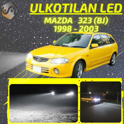 323 (BJ) 1998-2003 Ulkoiset LED -valot