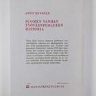 Antti Hyvönen : Suomen vanhan työväenpuolueen historia - pikkukuva 2